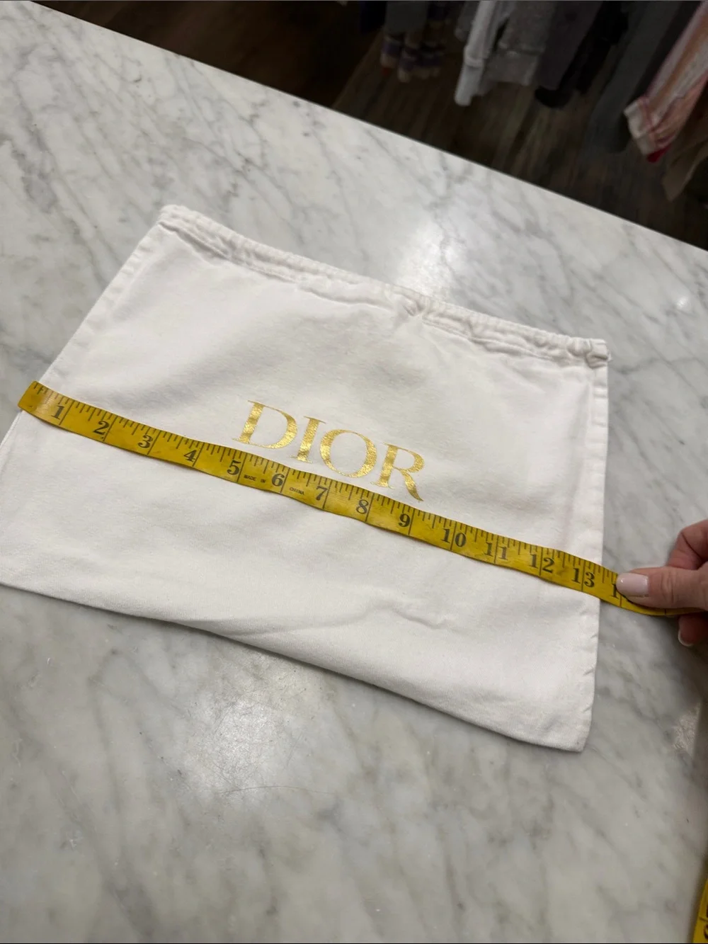 Dior Sleeper Bag Storage Bag Small Leather Goods Bag
